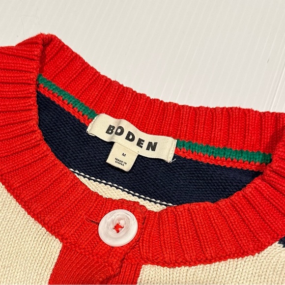 BODEN Hotch Potch Cotton Cardigan - Picture 5 of 6